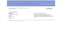 Desktop Screenshot of marlinlesher.com